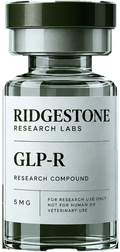Ridgestone Research Labs GLP-R vial graphic